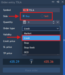 order types